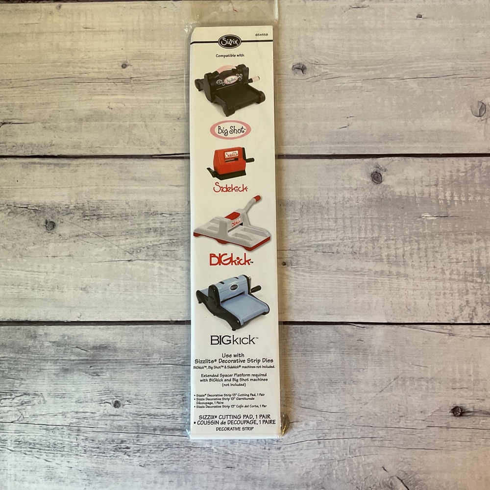 Sizzix 13 inch Decorative Strip Cutting Pads 1 Pair 654558 Big Shot Vagabond #2